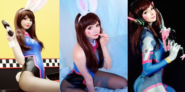 Bộ ảnh Cosplay D.Va cực gợi cảm trong Overwatch