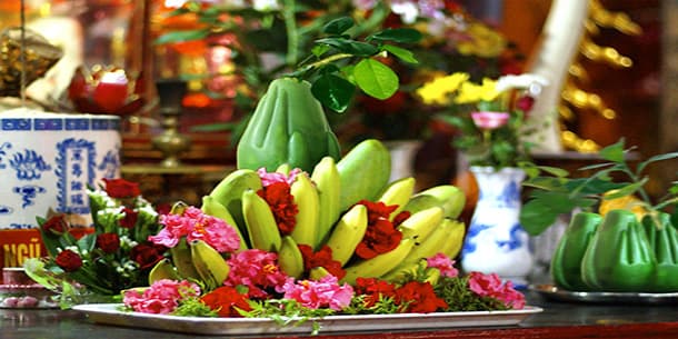 Bày mâm ngũ quả như thế nào để hút tài lộc???