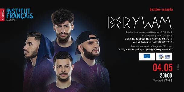 Immerse yourself in the Berywam's EXCELLENT & FREE concert in Hanoi