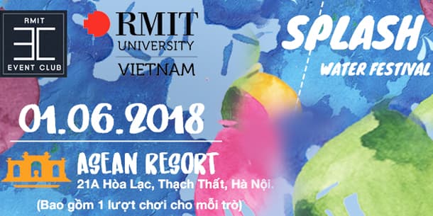 Quẩy hết mình trong ngày 1/6 cùng "Ngày Hội Bóng Nước - Splash 2018"