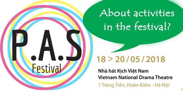 Timeline of Performing Arts Spring festival PAS 2018