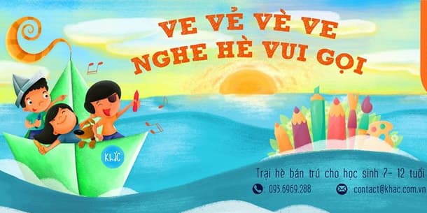 Sôi động ngày hè cùng "Trại hè bán trú dành cho các bé từ 7 - 12 tuổi"