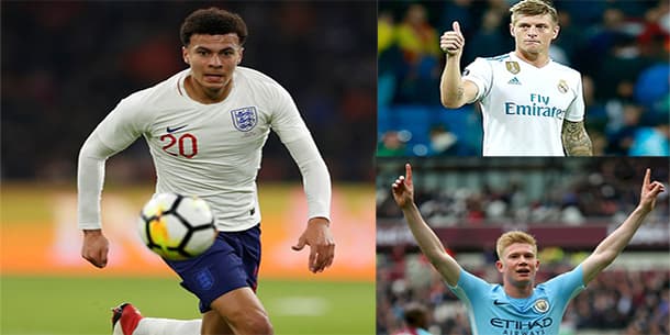  Do you know who are 10 hottest midfielders in World Cup 2018?