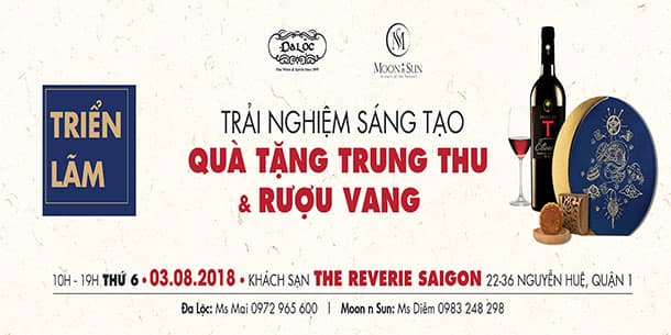 Sự kiện: Trải nghiệm sáng tạo: Quà tặng trung thu & rượu vang