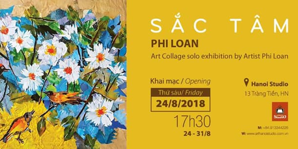Art collage Exhibition - Triển lãm Sắc Tâm