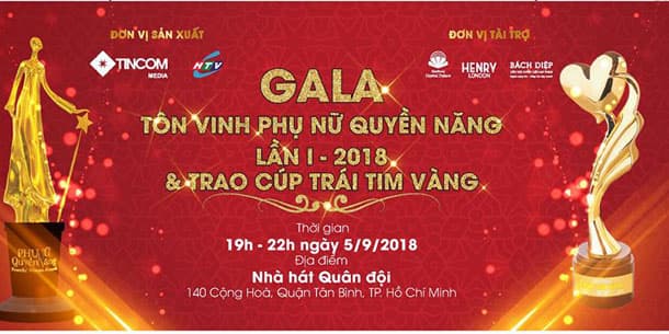 Đêm Gala đặc biệt: Tôn vinh & trao cúp "Phụ nữ Quyền năng"