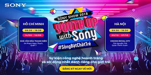 Sony Show 2018 in Ho Chi Minh city