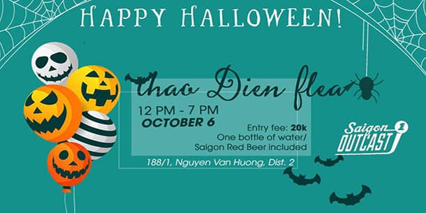 Hội chợ Thảo Điền Flea tháng 10/2018