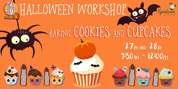 Halloween workshop - Baking Cookies & Cupcakes