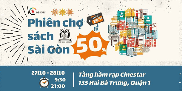 Phiên Chợ Sách Sài Gòn Lần 23 2018 (Tự Do Tham Dự)