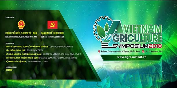 Hội thảo Quốc gia về Nông nghiệp, Nông dân, Nông thôn ( Vietnam Agriculture Syposium 2018)