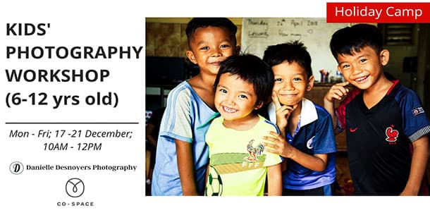 Kids' Photography Workshop (6-12 yrs old)