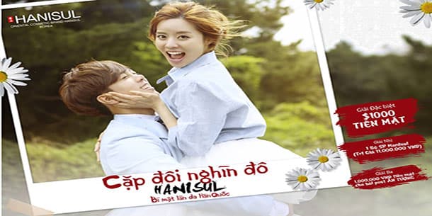 Cuộc thi Cặp đôi nghìn đô Hanisul - Bí mật làn da Hàn Quốc