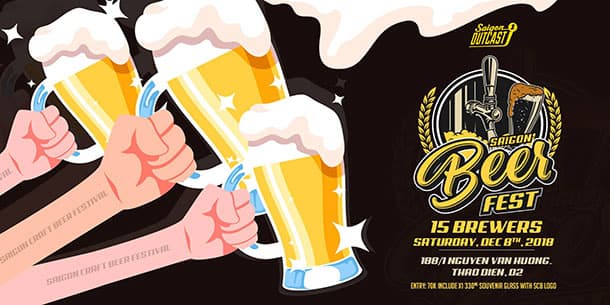  Lễ Hội Bia Thủ Công Sài Gòn 2018