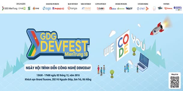 Ngày Hội Trình Diễn Công Nghệ GDG DevFest Miền Trung 2018