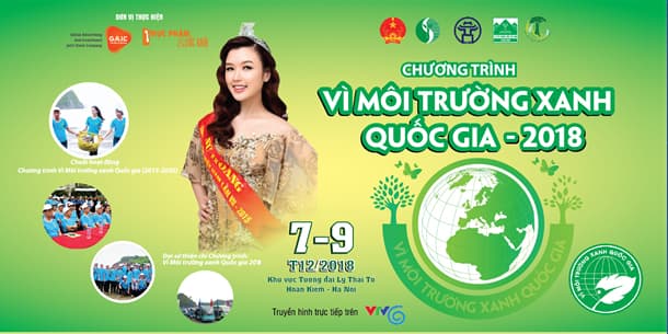 CHƯƠNG TRÌNH VÌ MÔI TRƯỜNG XANH QUỐC GIA 2018