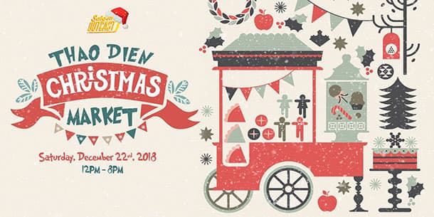 Thao Dien Christmas Market 2018