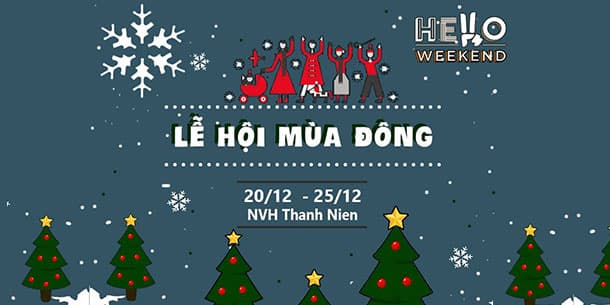 Lễ Hội Mùa Đông - Phiên Chợ Đón Giáng Sinh 2018