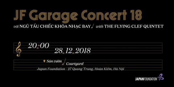 JF Garage Concert 18 with The Flying Clef Quintet