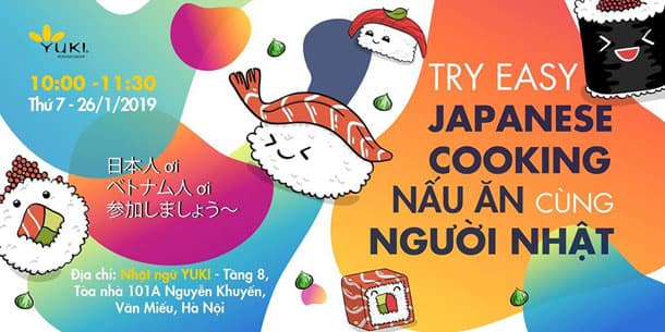 Try easy Japanese cooking - Nấu ăn cùng người Nhật