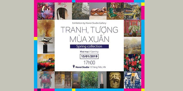 Triển lãm tranh tượng mùa xuân