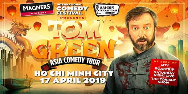 Tom Green in Ho Chi Minh City