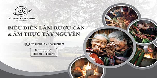 Biểu diễn Ẩm thực Tây Nguyên - Lễ hội cà phê
