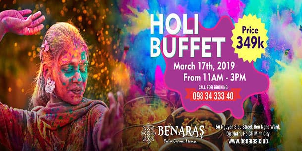 Benaras HOLI Buffet Brunch