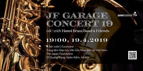 JF Garage Concert 19 with Hanoi Brass Band & Friends