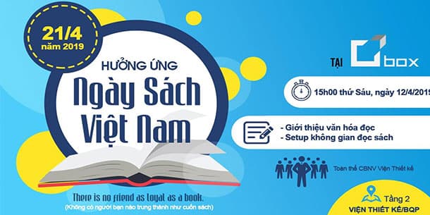 Hưởng Ứng Ngày Sách Việt Nam 2019
