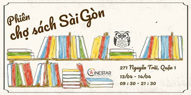  Phiên Chợ Sách Sài Gòn Lần 28 2019