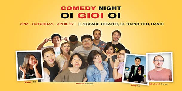 Comedy Night: "Oi Gioi Oi" with The Rotten Grapes and Guests
