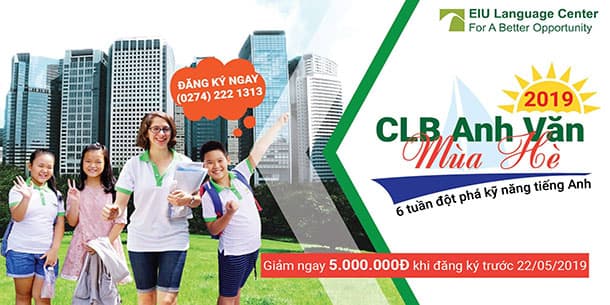 Câu Lạc Bộ Anh Văn Mùa Hè 2019