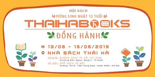 Hội Sách Thái Hà - Mừng Sinh Nhật 12 Tuổi