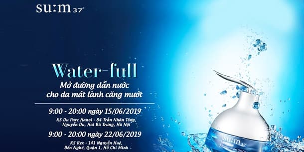 Sự kiện su:m37° - Water-full Day 2019