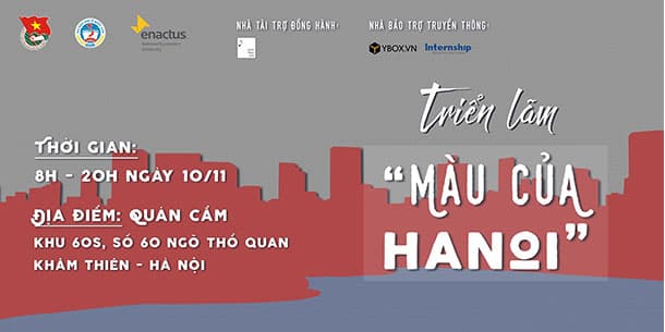 Trải Nghiệm Không Gian Nghệ Thuật Cùng Với Triển Lãm Màu Của Hà Nội 2019