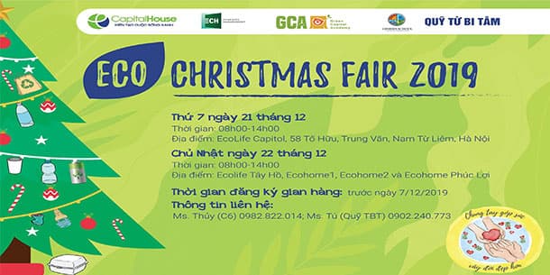Hội Chợ Eco Christmas Fair 2019