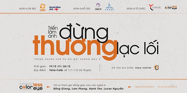 Triển Lãm Ảnh Đừng Thương Lạc Lối 2019