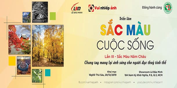 Triển lãm SẮC MÀU CUỘC SỐNG lần III - Sắc màu Năm châu