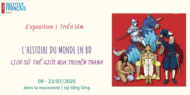 Triển lãm: Lịch sử thế giới qua truyện tranh