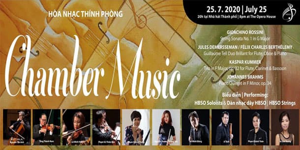 HOÀ NHẠC THÍNH PHÒNG | CHAMBER MUSIC CONCERT