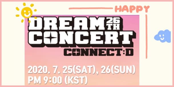 Kpop Music - Dream Concert 2020 "CONNECT:D" Announces Performer Lineup