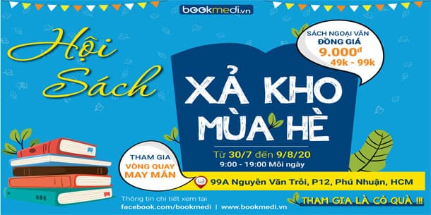 Hội Sách Xả Kho Mùa Hè 2020