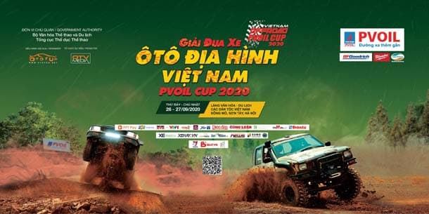 Giải đua xe Ô tô địa hình Việt Nam PVOIL Cup 2020