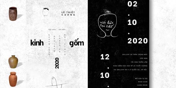 Kinh Gốm 2020 - Triển lãm gốm & tranh - Họa Sỹ Lê Thiết Cương
