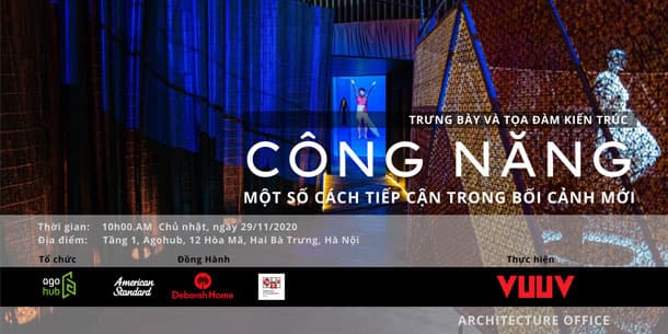AGO Talk | Công năng – Một số cách tiếp cận trong bối cảnh mới