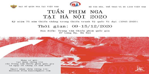 Tuần phim Nga tại Hà Nội năm 2020