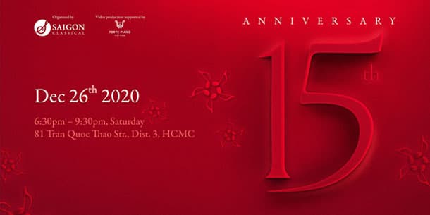 Concert kỉ niệm 15 năm Saigon Classical