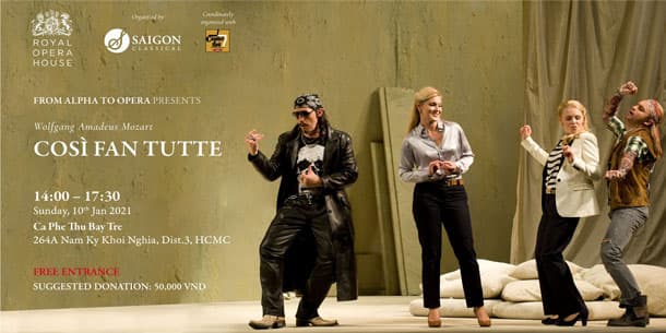 Opera Screening: 14 COSÌ FAN TUTTE Mozart 
