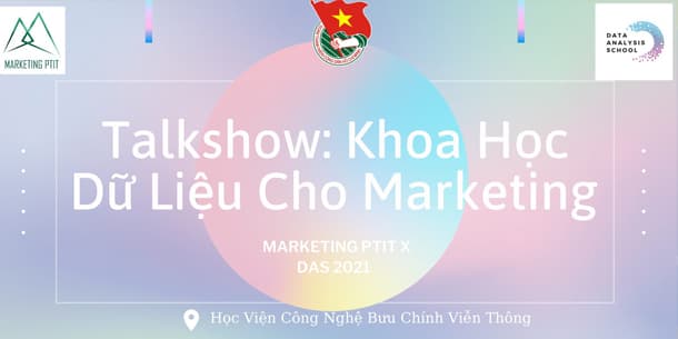 Talkshow miễn phí: Khoa học dữ liệu cho Marketing